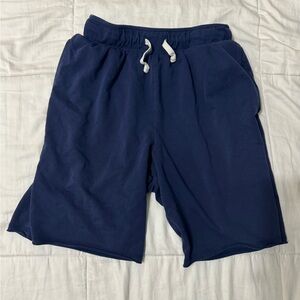 Navy Blue Casual Shorts